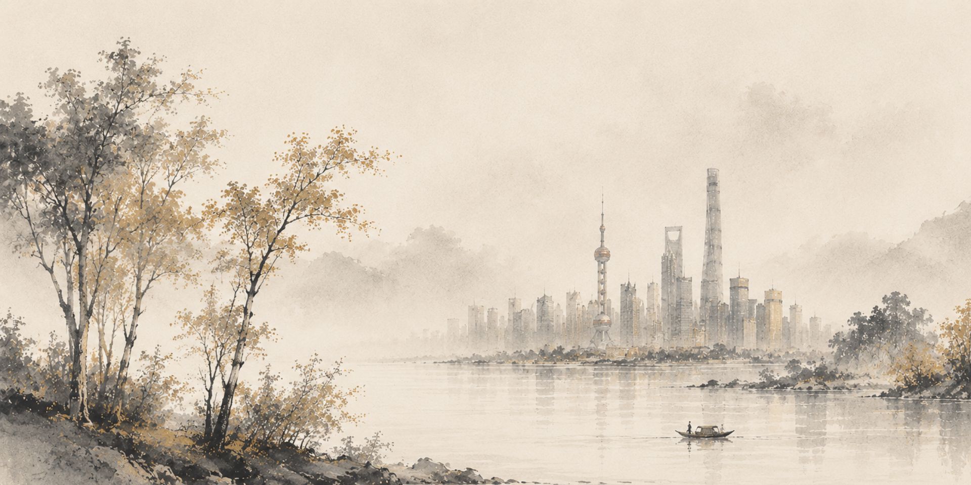 Chinese Modern Landscape Painting