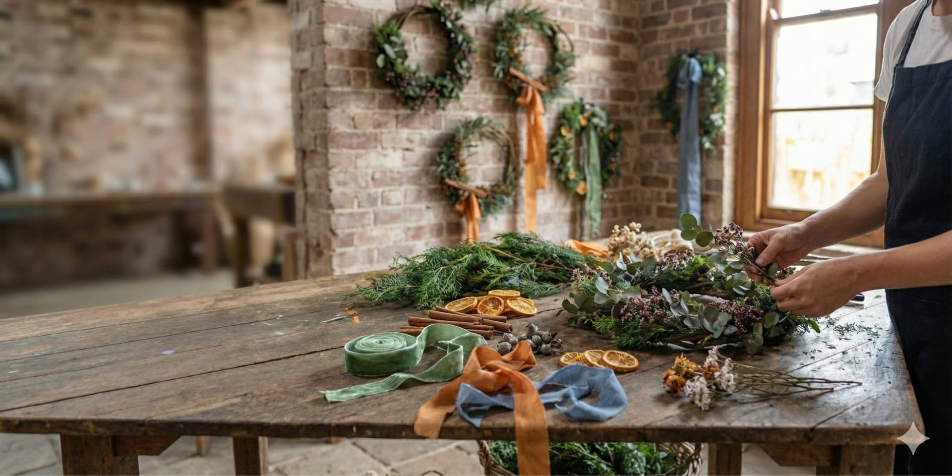 Everlasting Festive Wreath Workshop