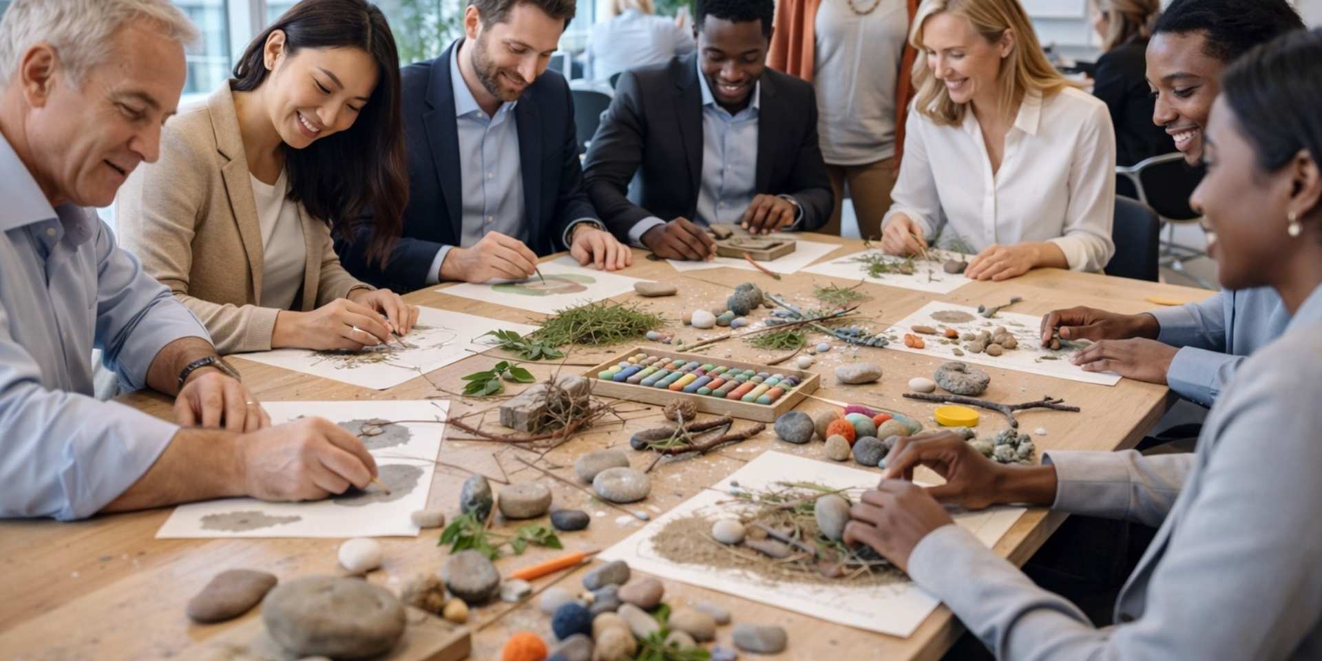 Corporate Workshop: Wellbeing through Making