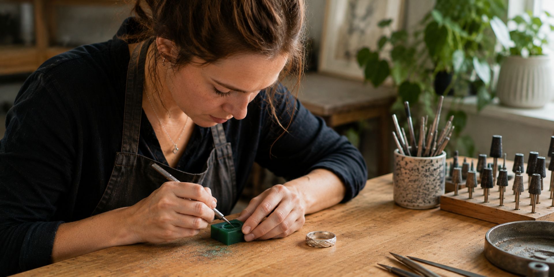 Silver Jewellery: Wax Modelling Silver Casting Course
