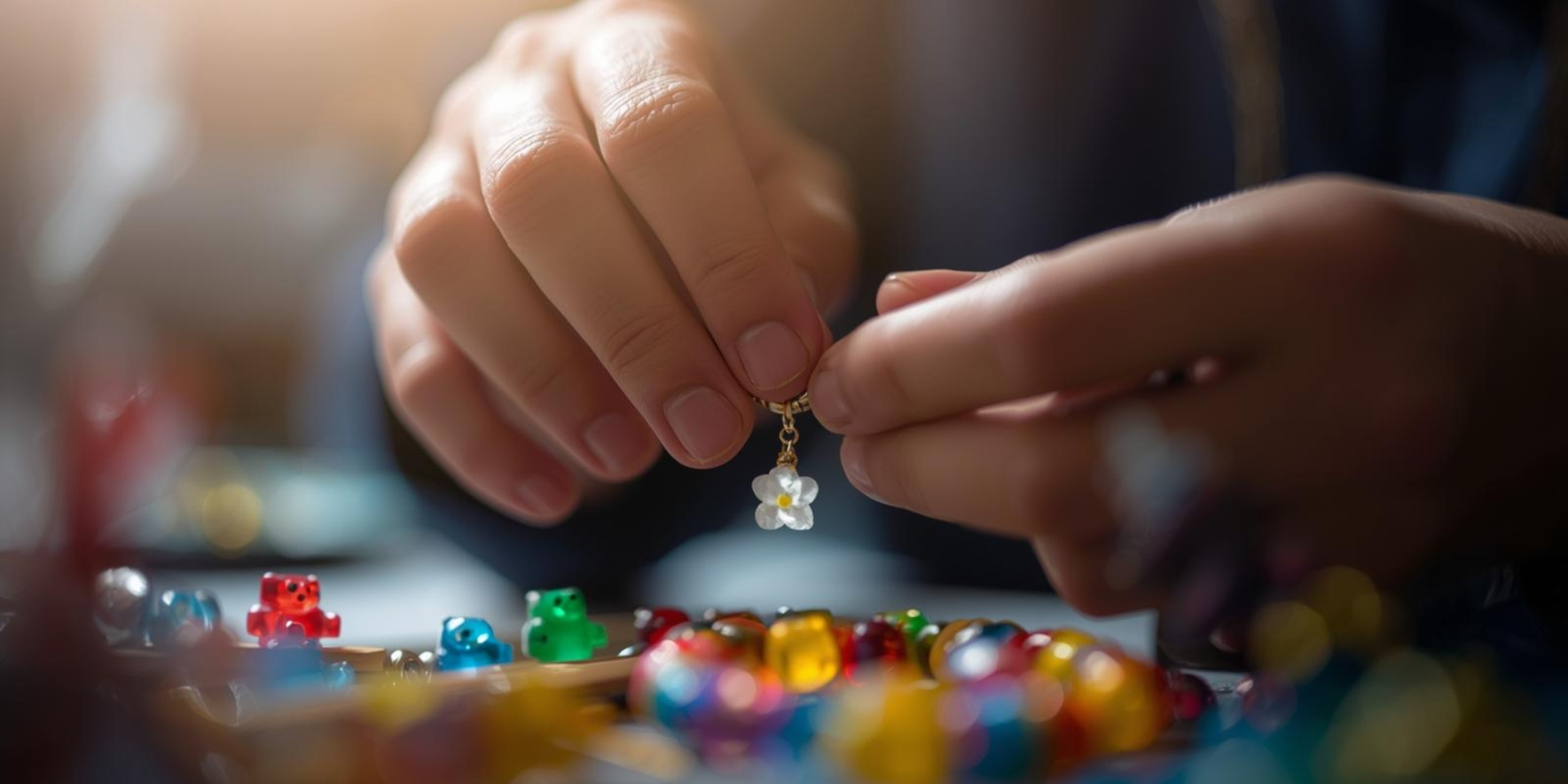Kids Charm Bracelet Workshop with Resin