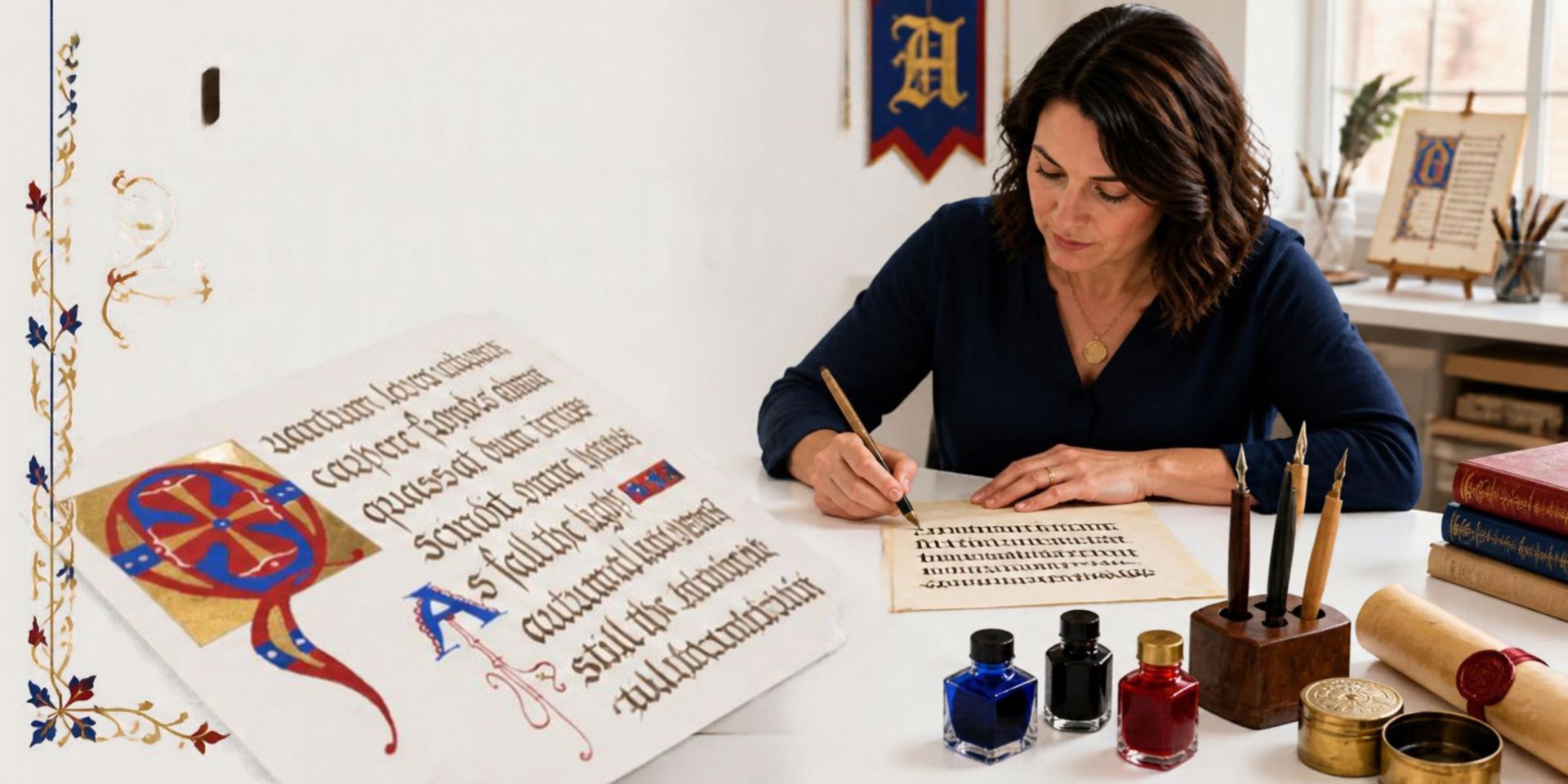 Calligraphy Workshop: Gothic Script