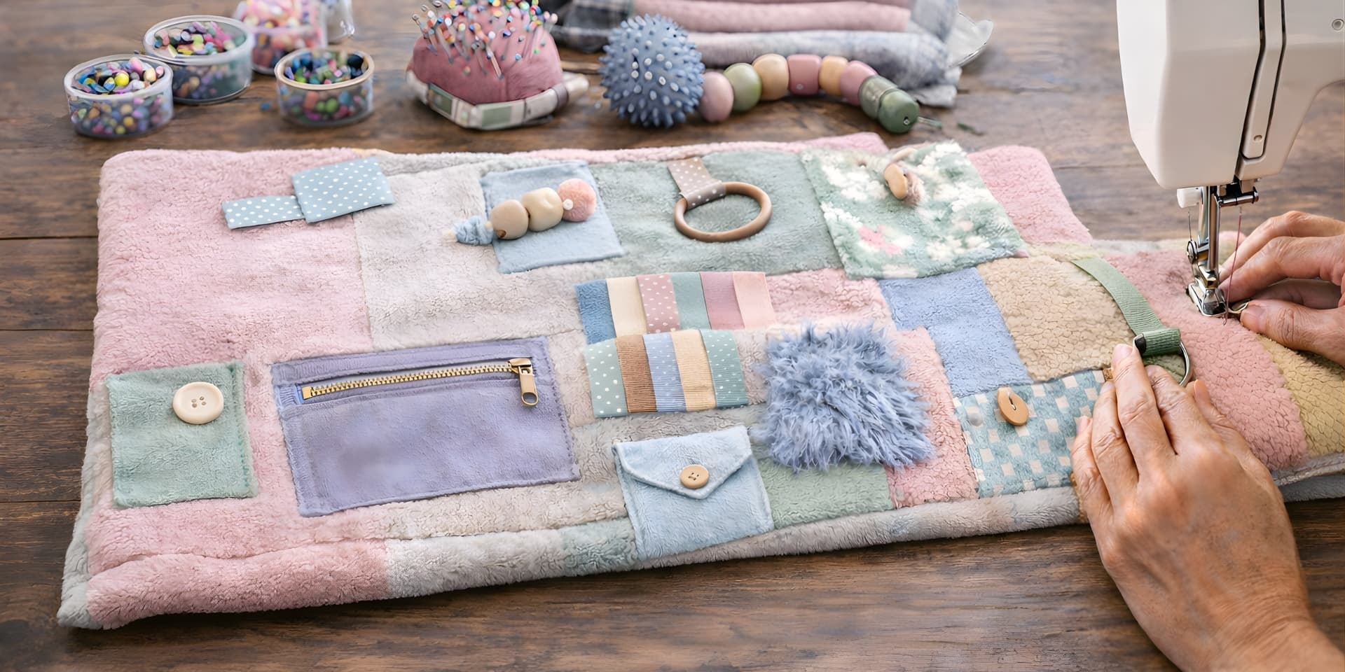 Fidgety Blanket Making: Sensory Textile Course