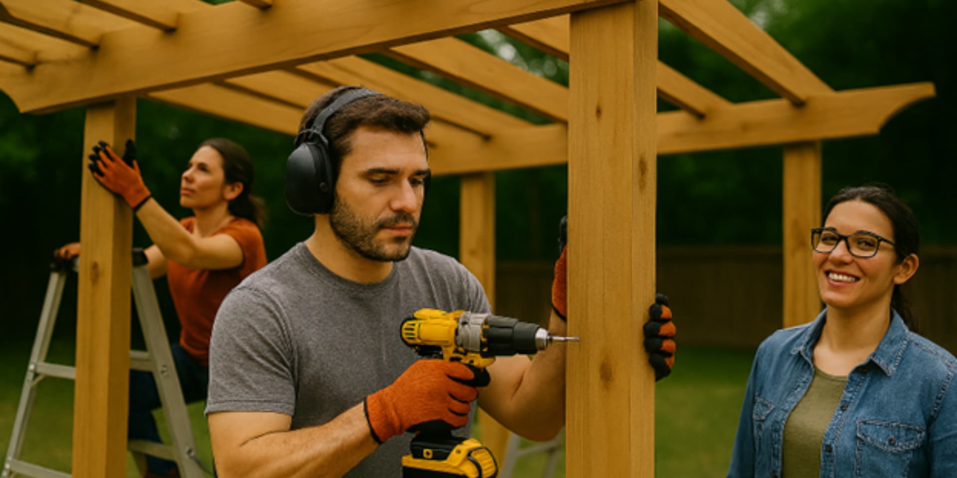 DIY Pergola Workshop