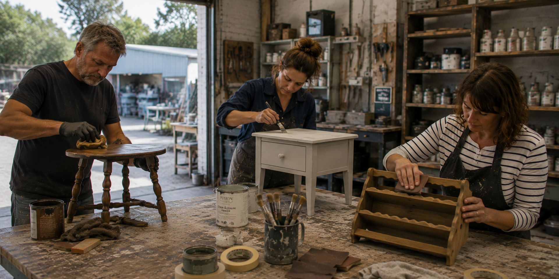Furniture Up-Cycling & Finishing Workshop