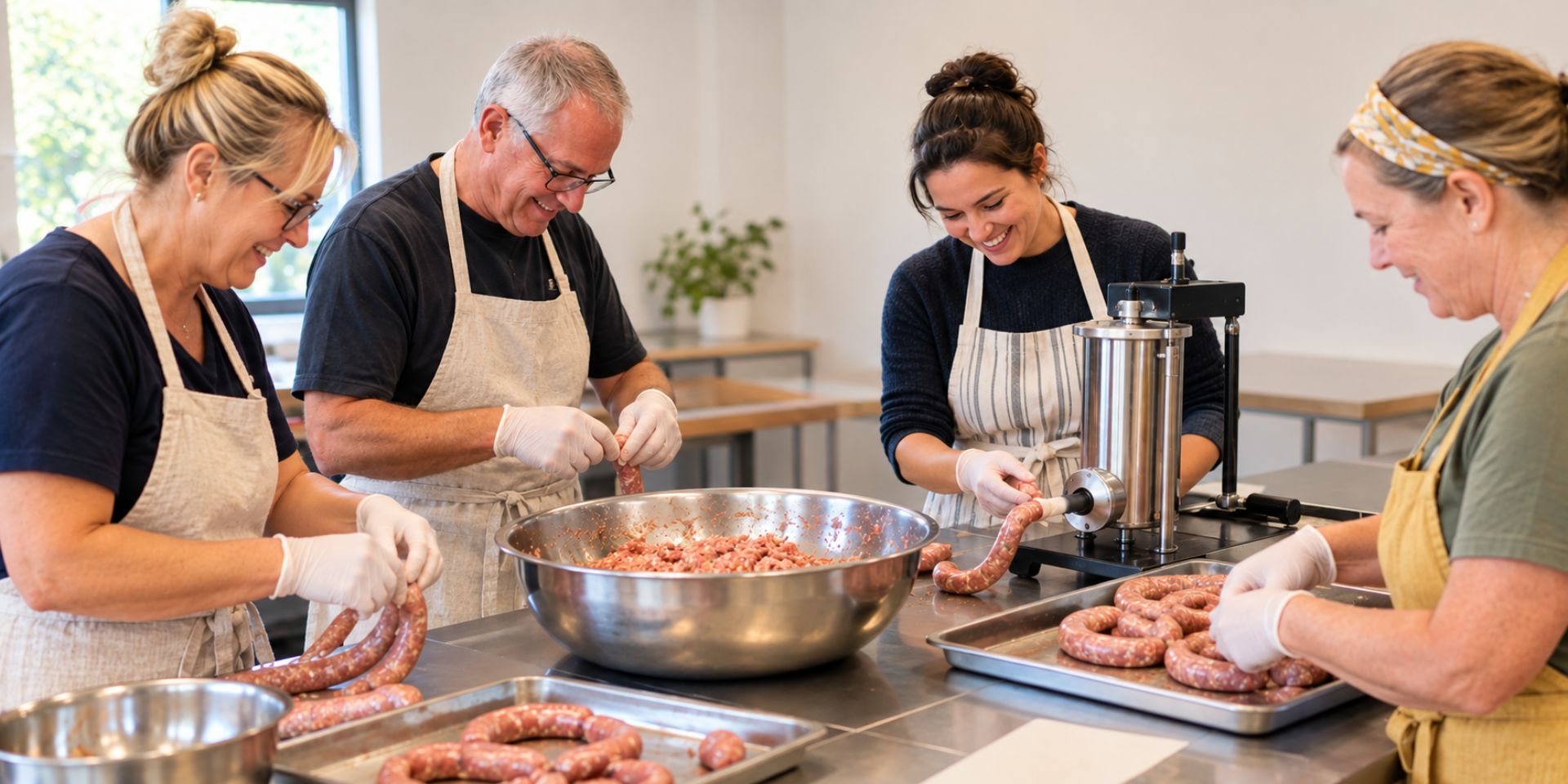 Italian Sausage Making Class