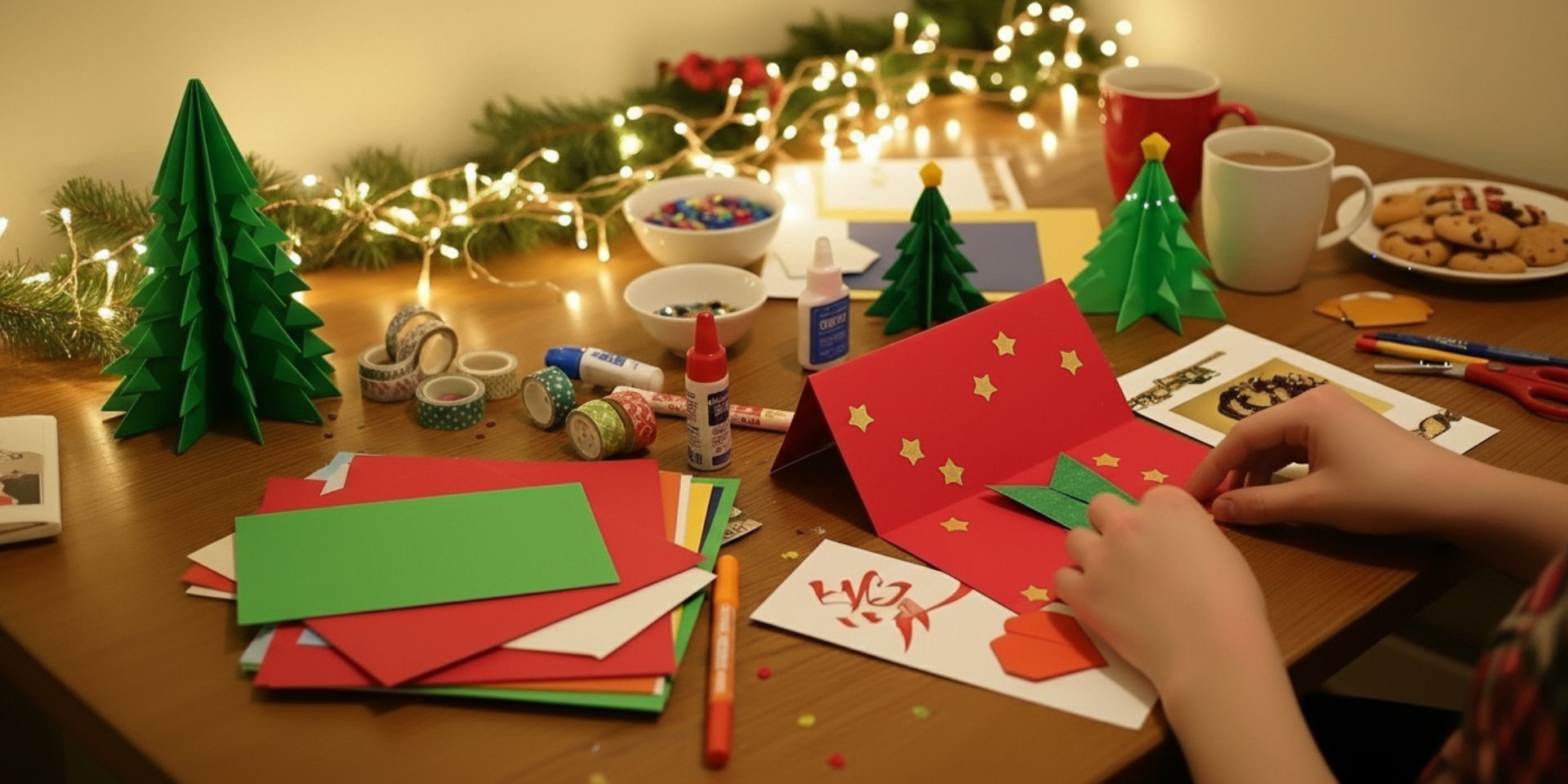 Handmade Origami Christmas Card Workshop
