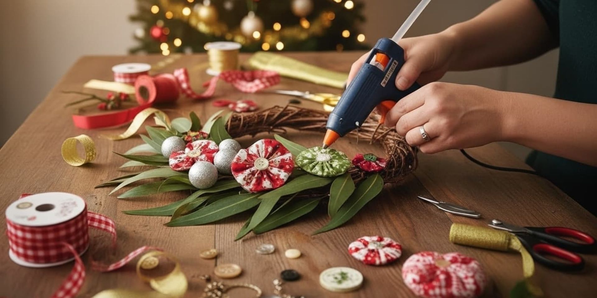 Make Your Own Upcycled Christmas Wreath Workshop