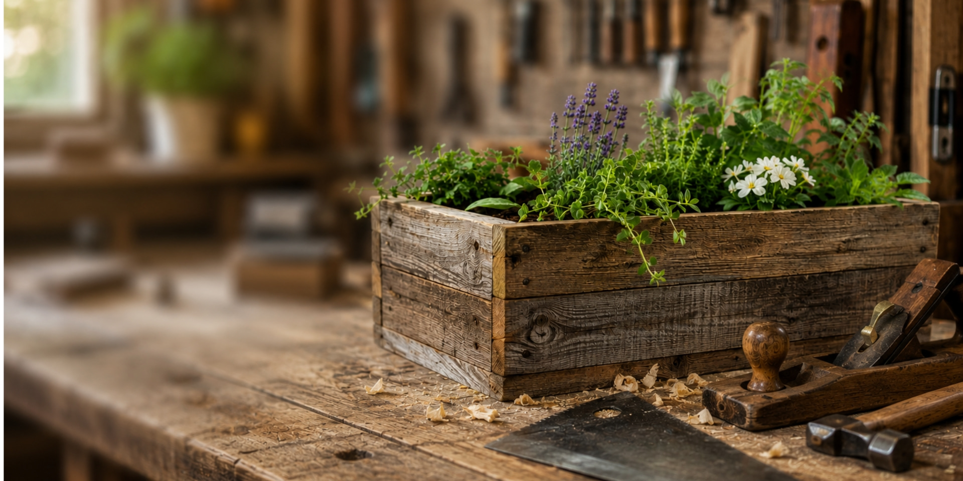 MYO Planter Box from Reclaimed Timber