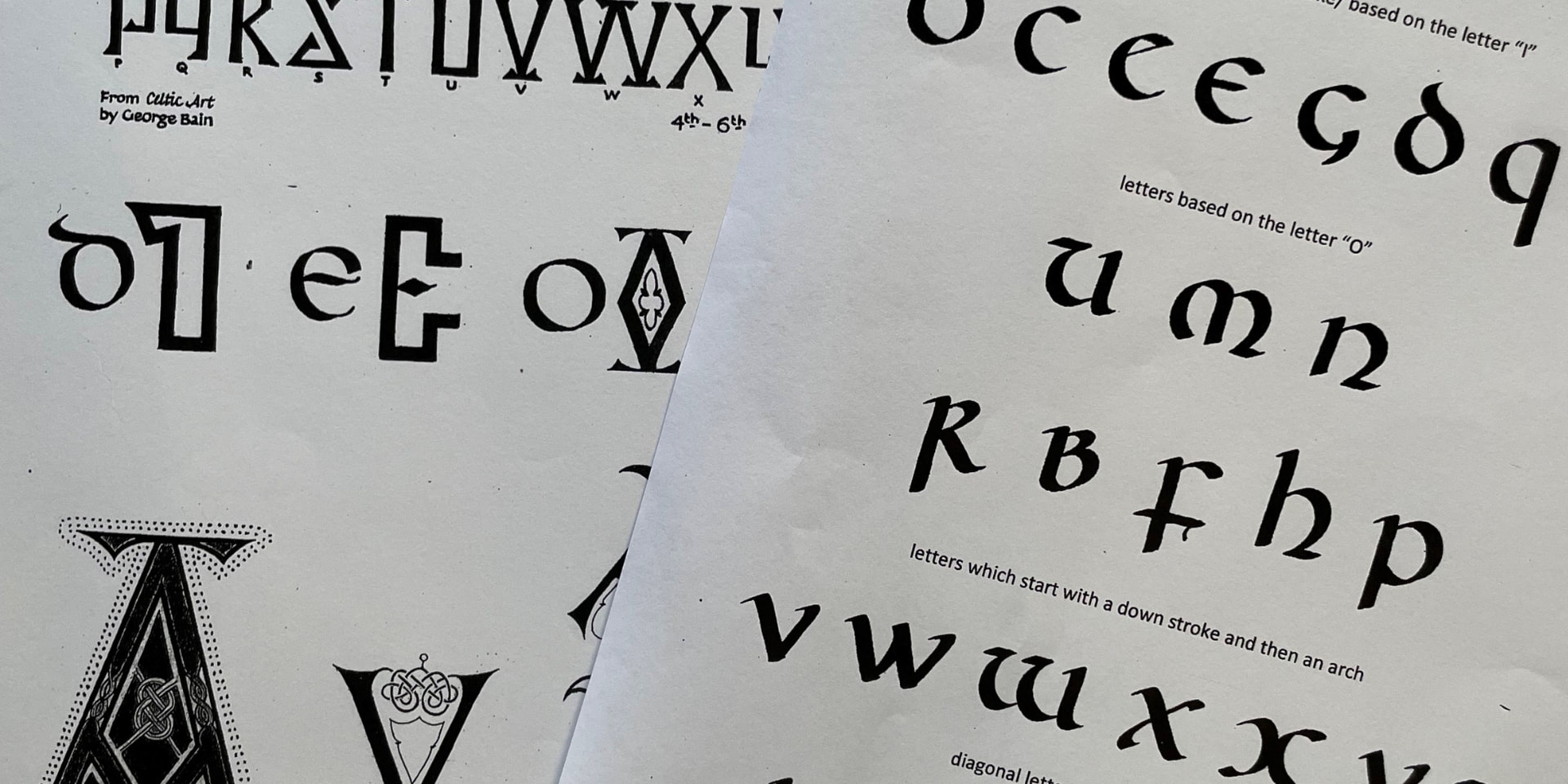 Celtic Uncial Script for Beginners: Calligraphy Workshop
