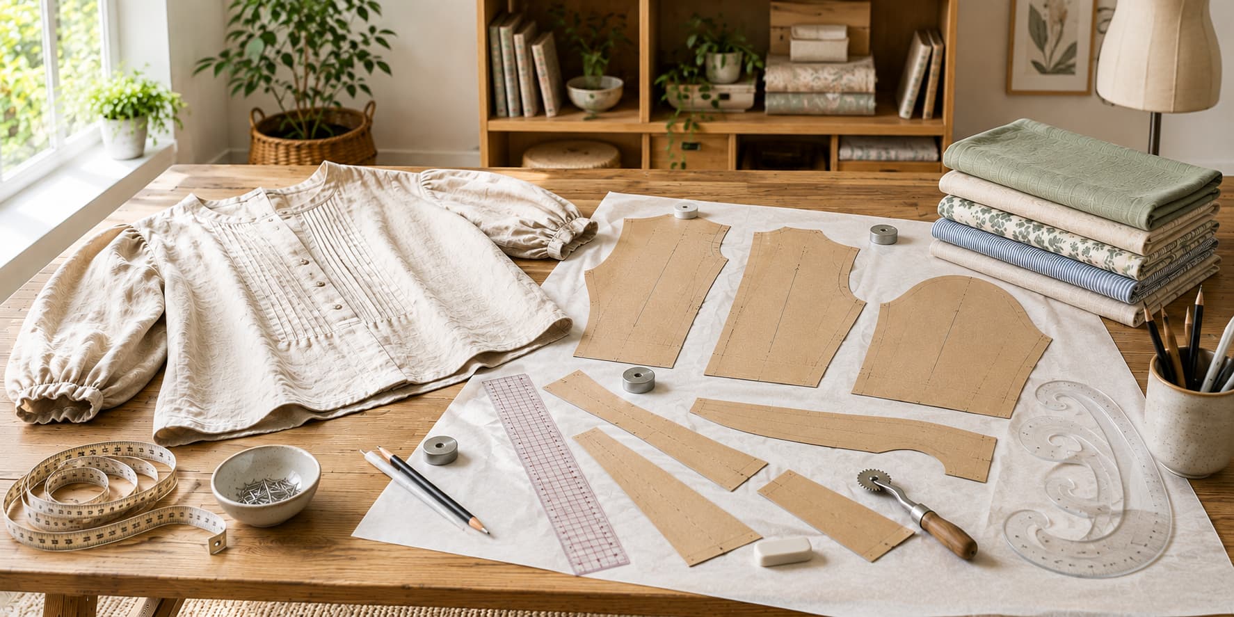 Pattern Making from a Garment Workshop