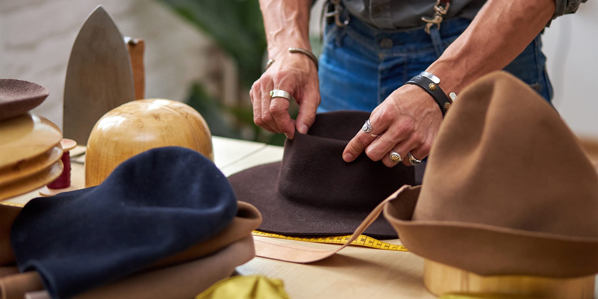 Fedora hat sale making