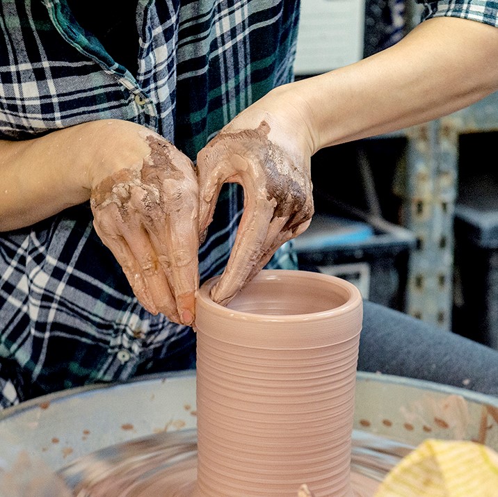 Wheel Throwing with Szilvia Gyorgy - Holiday Workshop