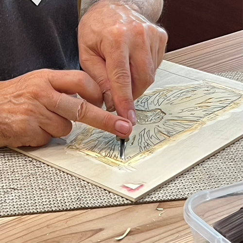 Introduction to Woodblock with Roslyn Kean / 1 Day Workshop