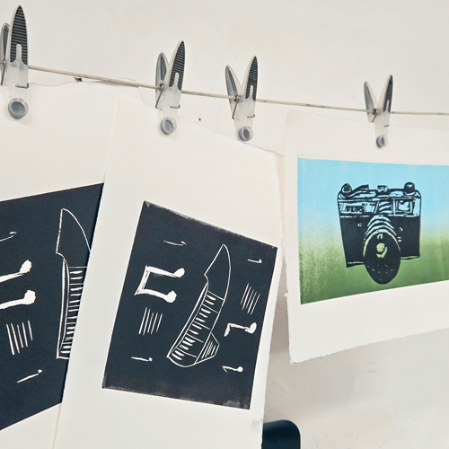 Creative Impressions: Relief Printmaking with Lino with Mark Rowden