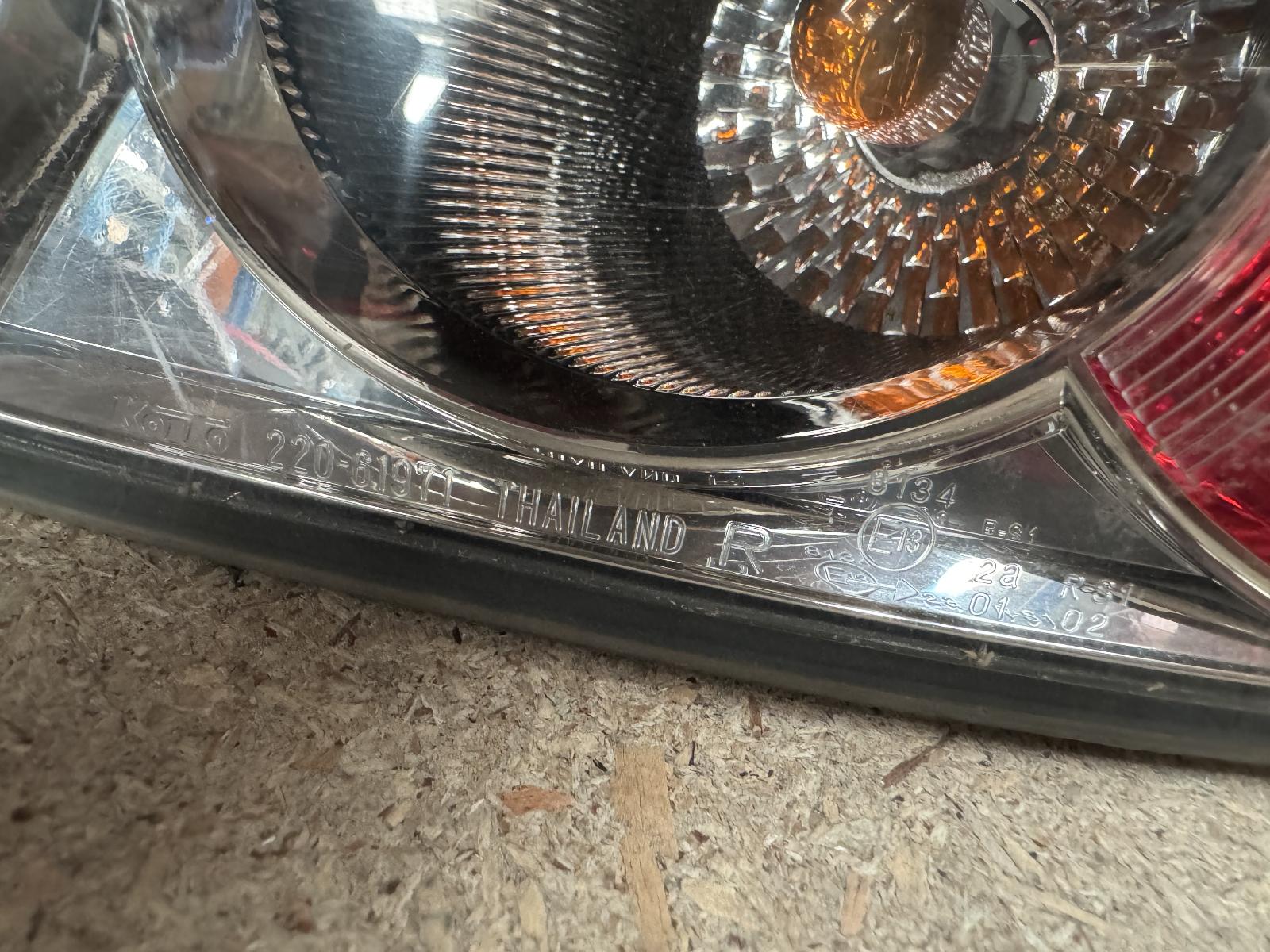 View Auto part Right Taillight Mazda 6 2003