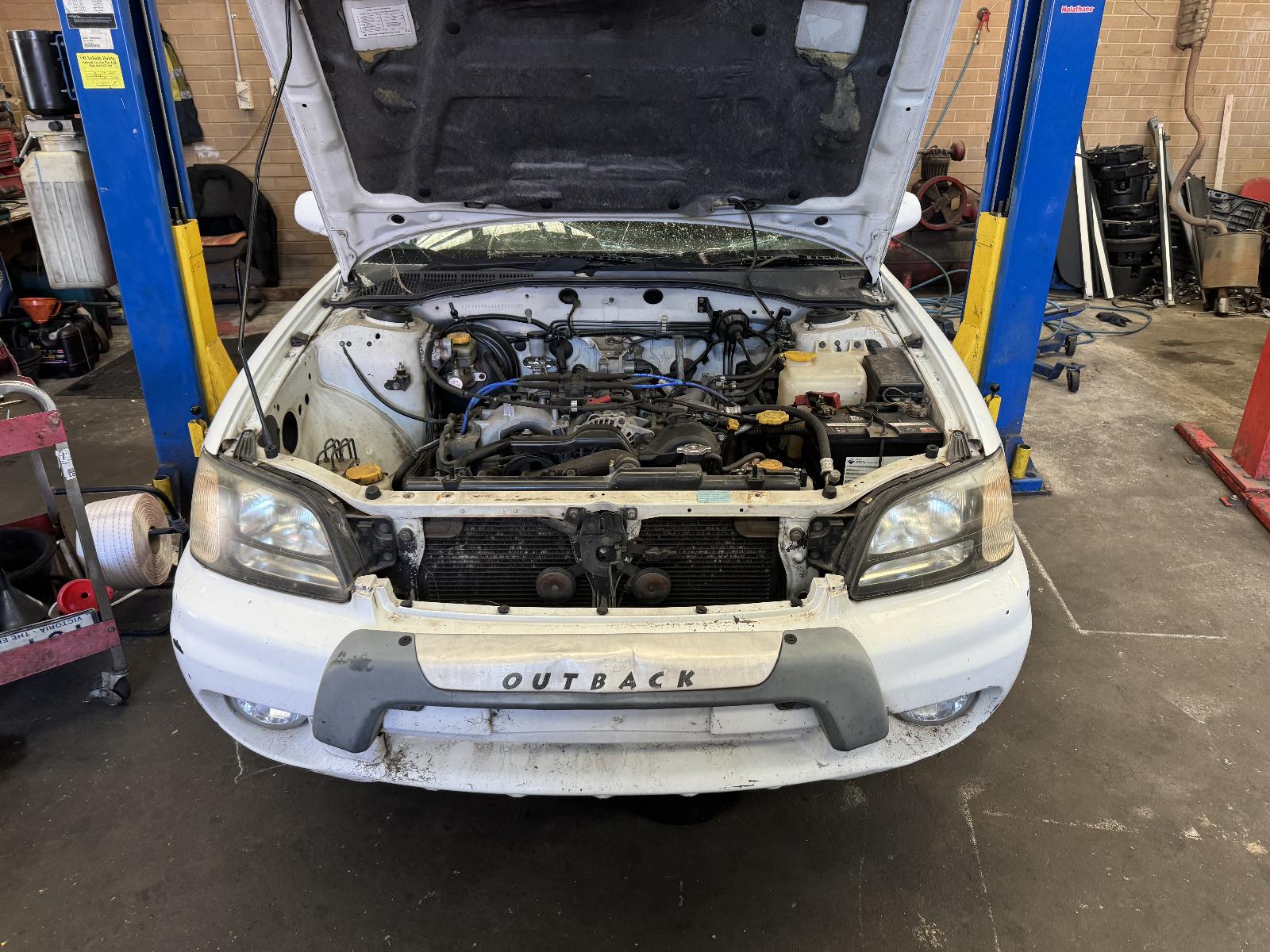 Rear Bumper Outback Subaru 2000