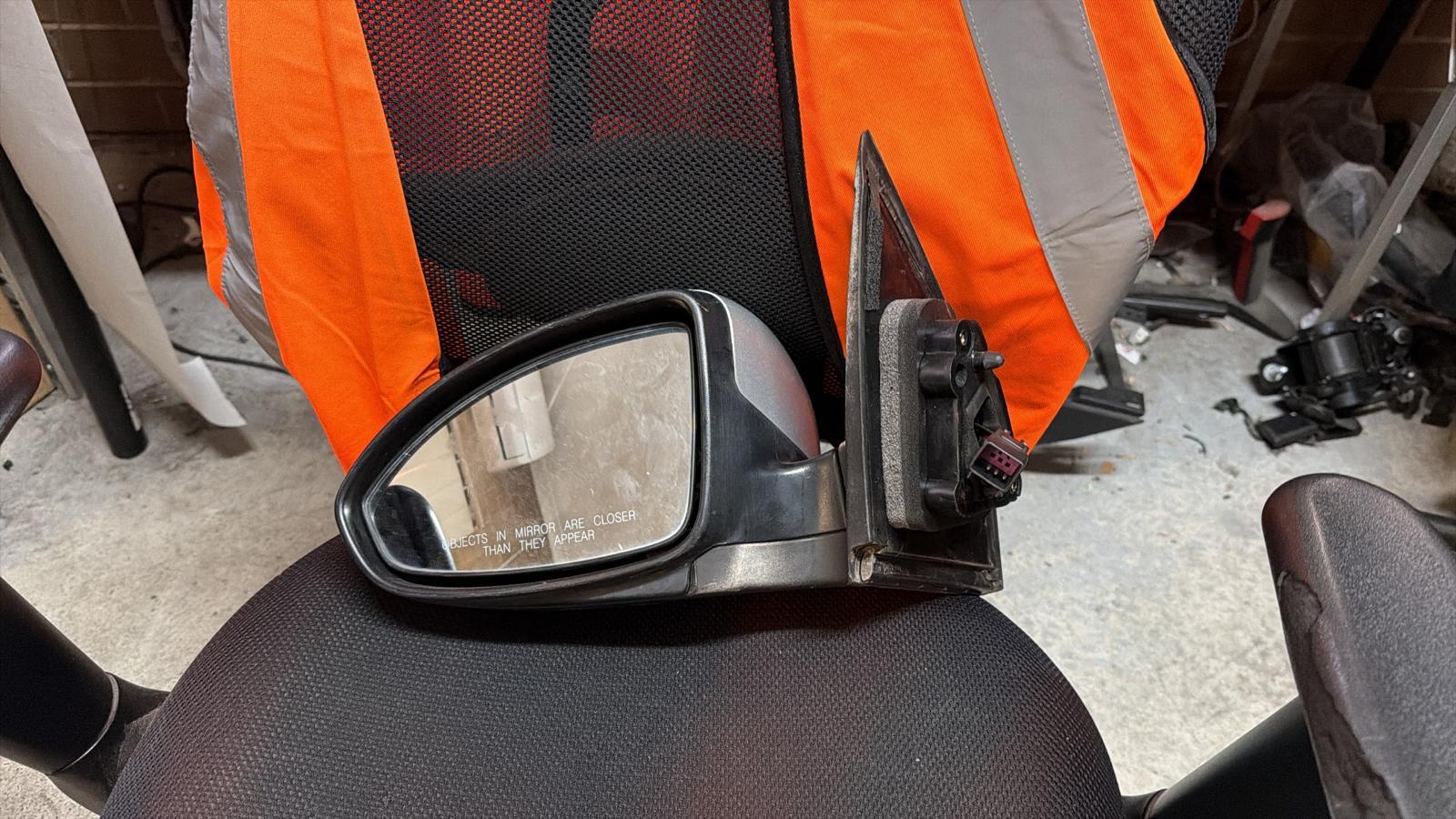 View Auto part Left Door Mirror Holden Cruze 2010