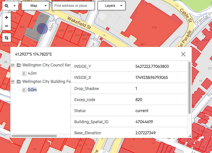 Query the map Koordinates Help & Support
