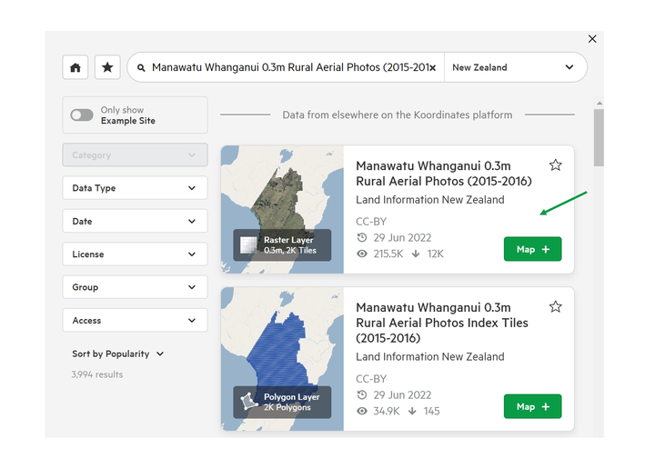 Pinned Data Koordinates Help & Support