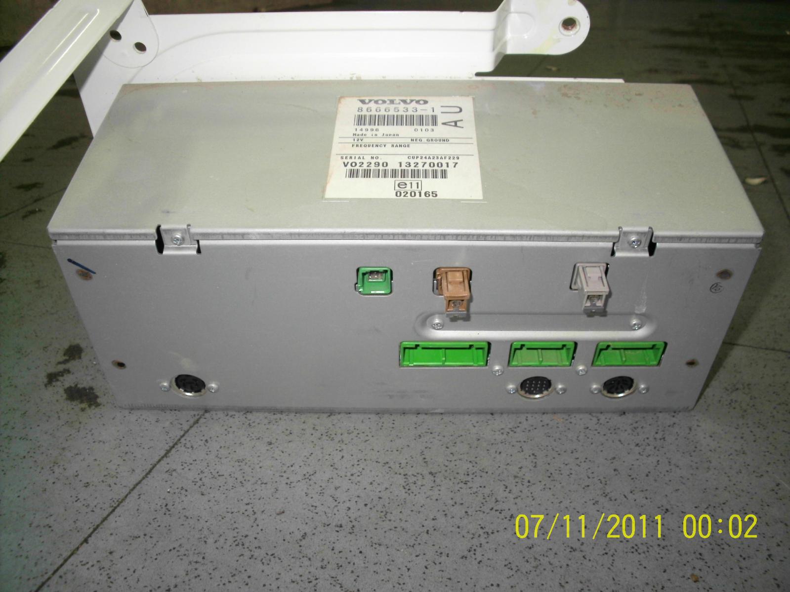 View Auto part Radio/Cd/Dvd/Sat/Tv Volvo S80 2001