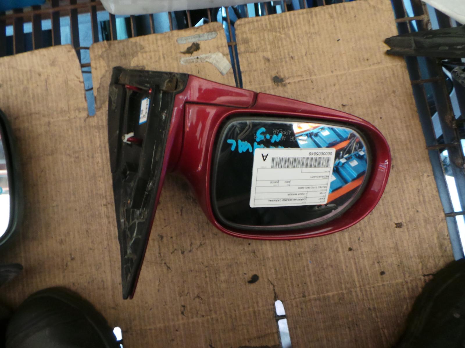 View Auto part Left Door Mirror Kia Carnival/grand Carnival 2004