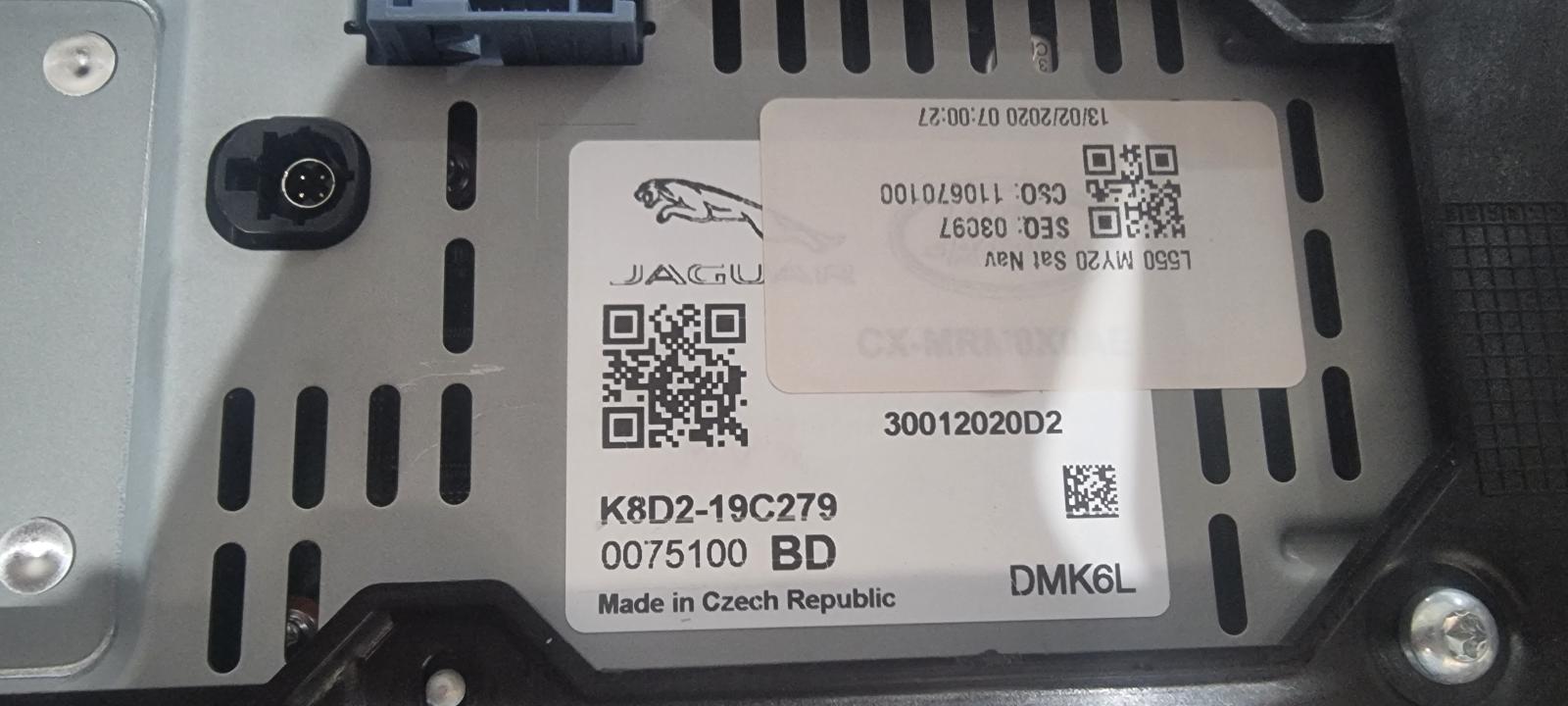 View Auto part Radio/Cd/Dvd/Sat/Tv Land Rover Discovery Sport 2020