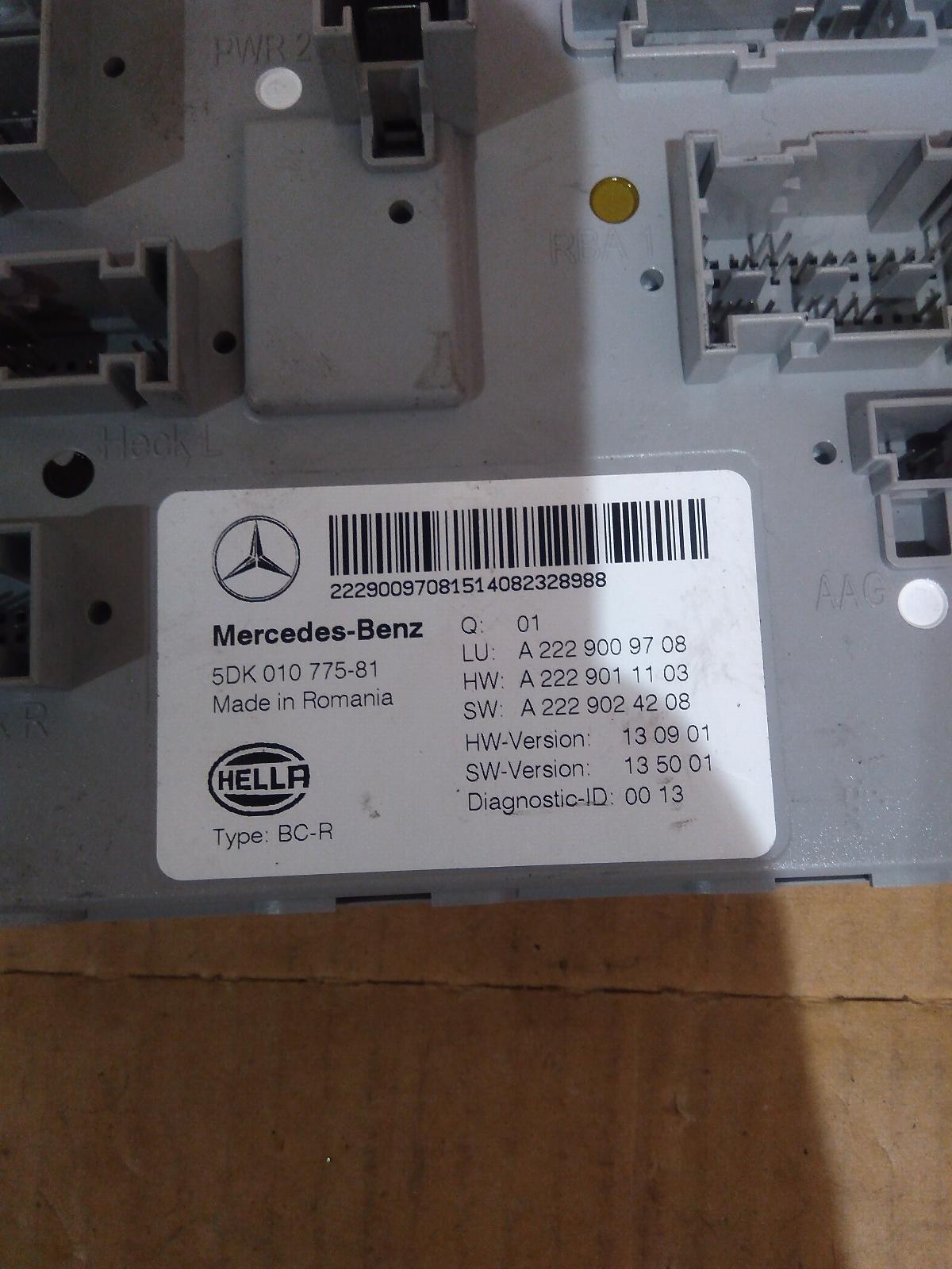 View Auto part Ecu Mercedes C Class 2015