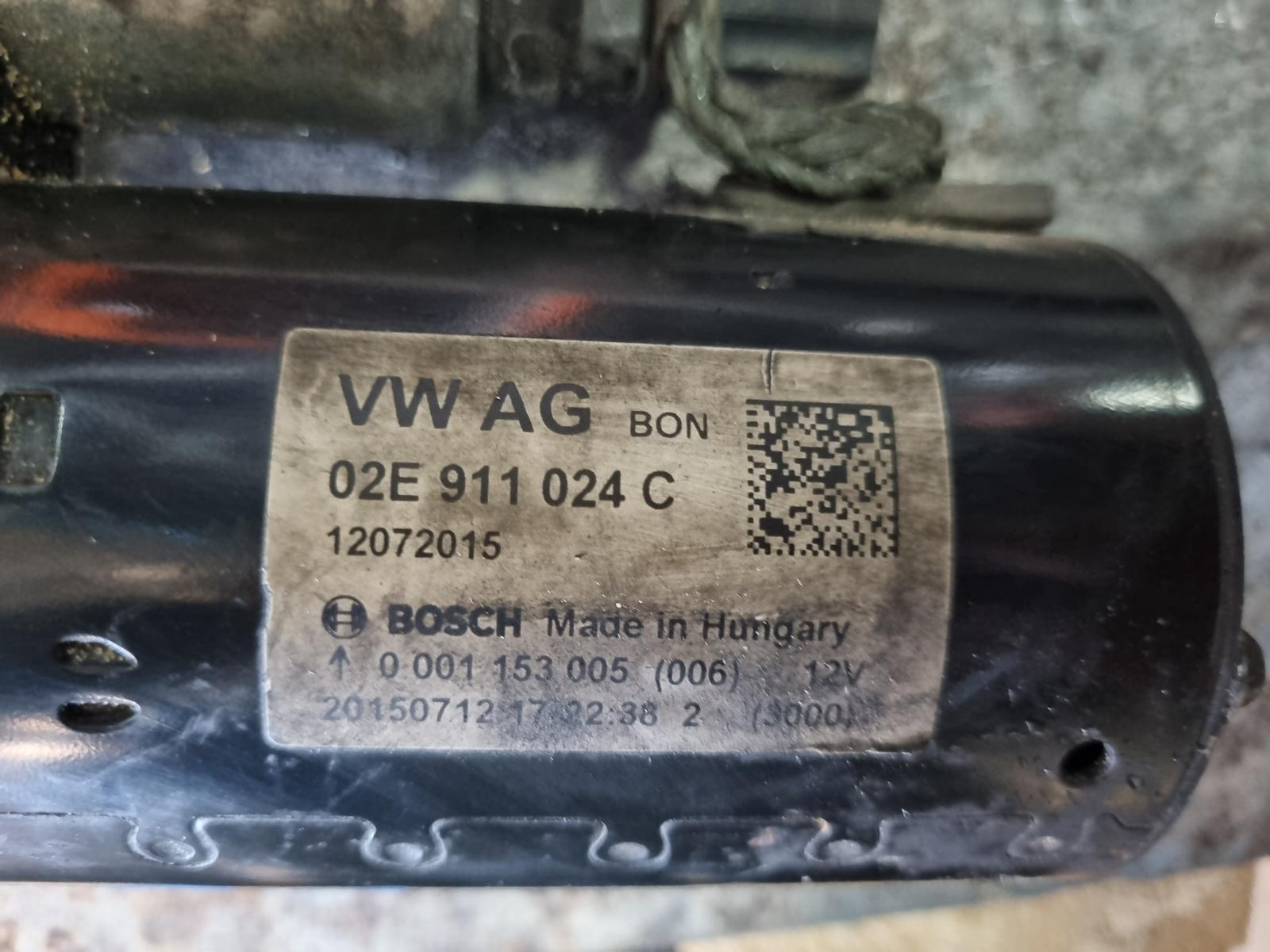View Auto part Starter Volkswagen Transporter 2016