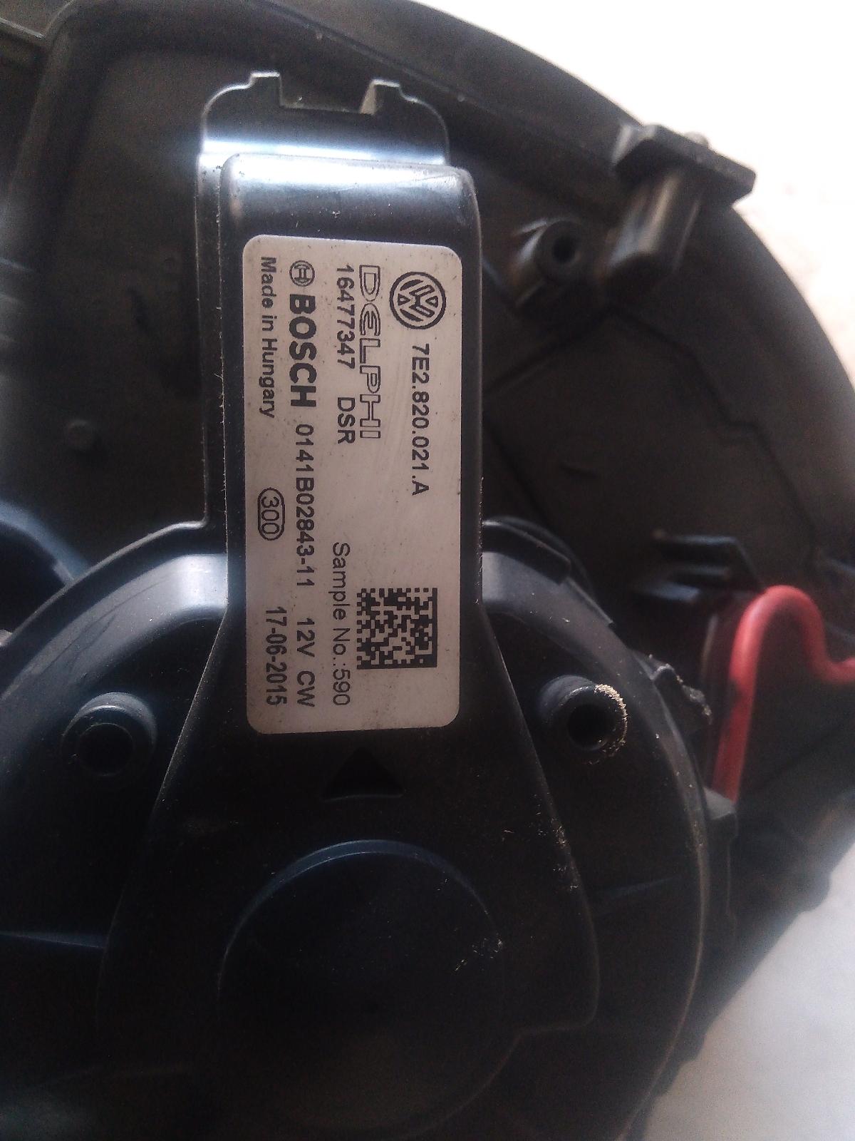 View Auto part Heater Fan Motor Volkswagen Transporter 2016