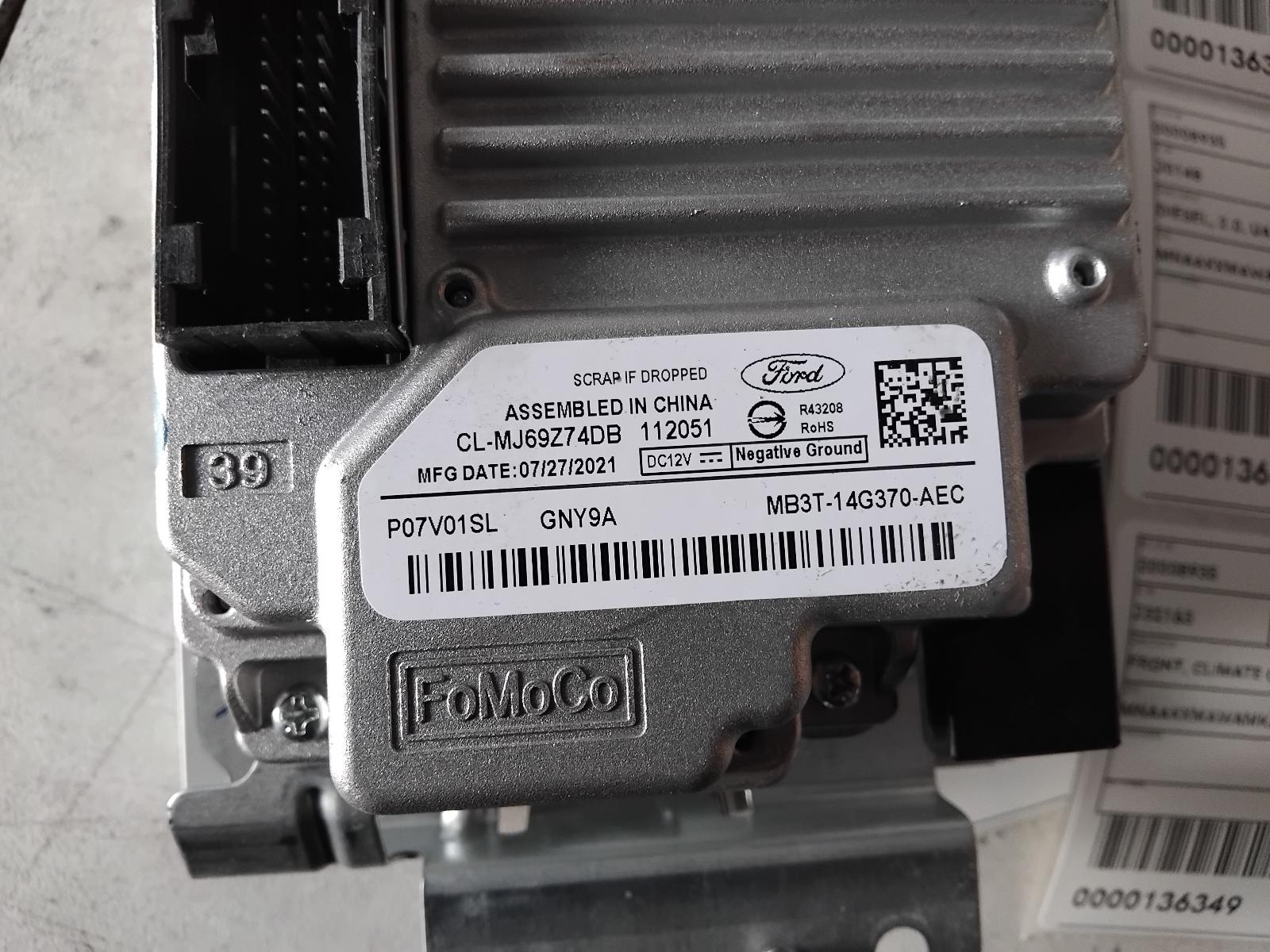 View Auto part Radio/Cd/Dvd/Sat/Tv Ford Everest 2021