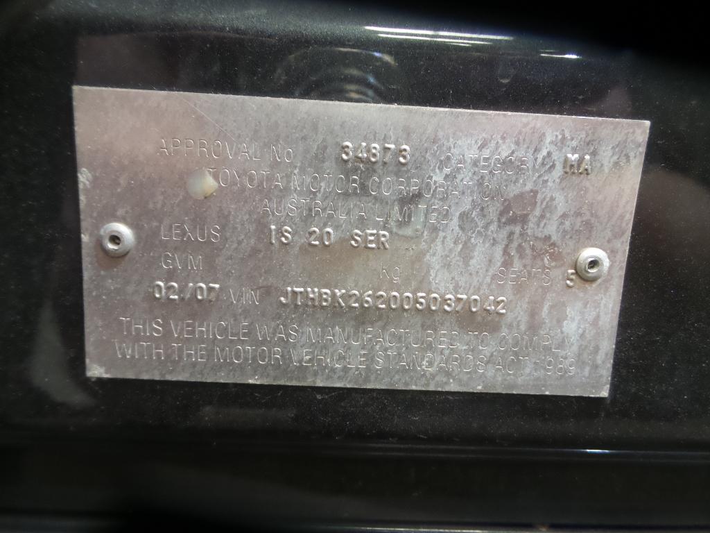 View Auto part Left Rear Wnd Reg/Motor Lexus Is250/is250c 2007