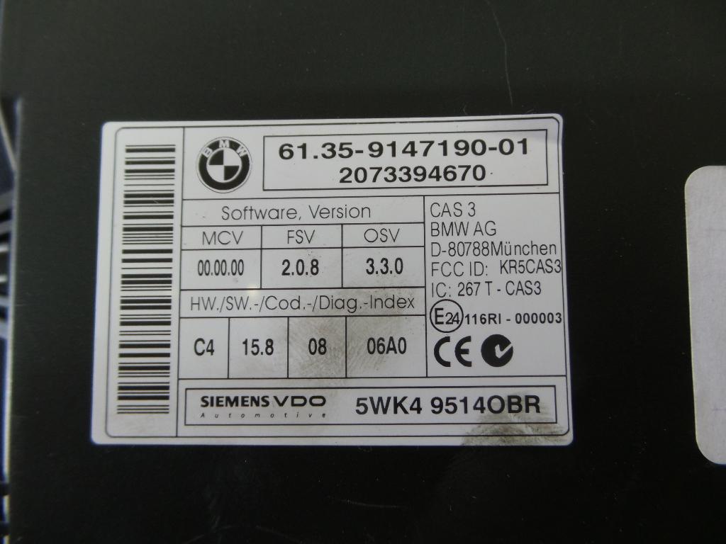 2008 Bmw X5 Ecu View Auto part Ecu Bmw X5 2008