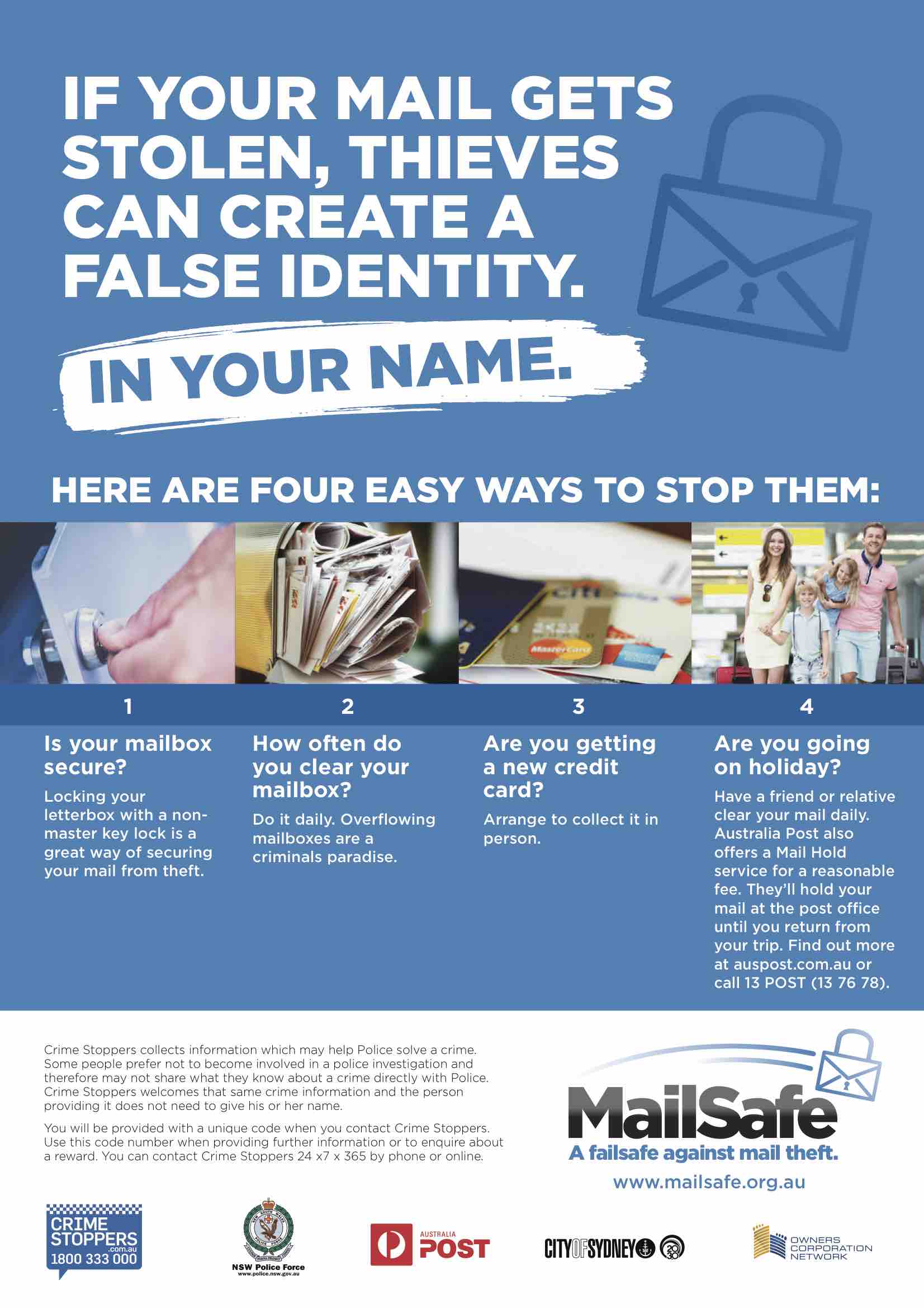 Mailbox Theft in Lane Cove In the Cove