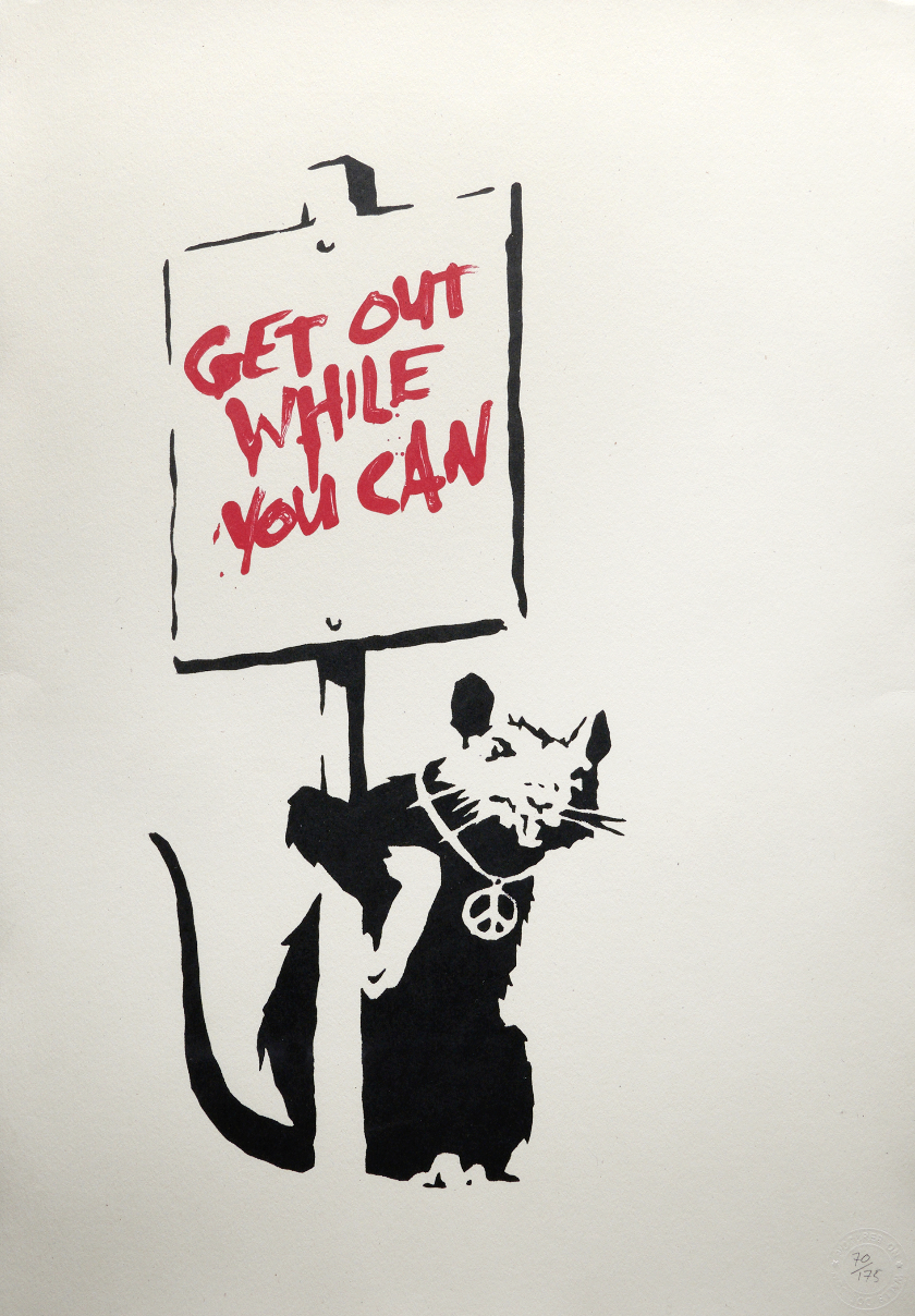 Prints & Multiples Banksy Leonard Joel Melbourne