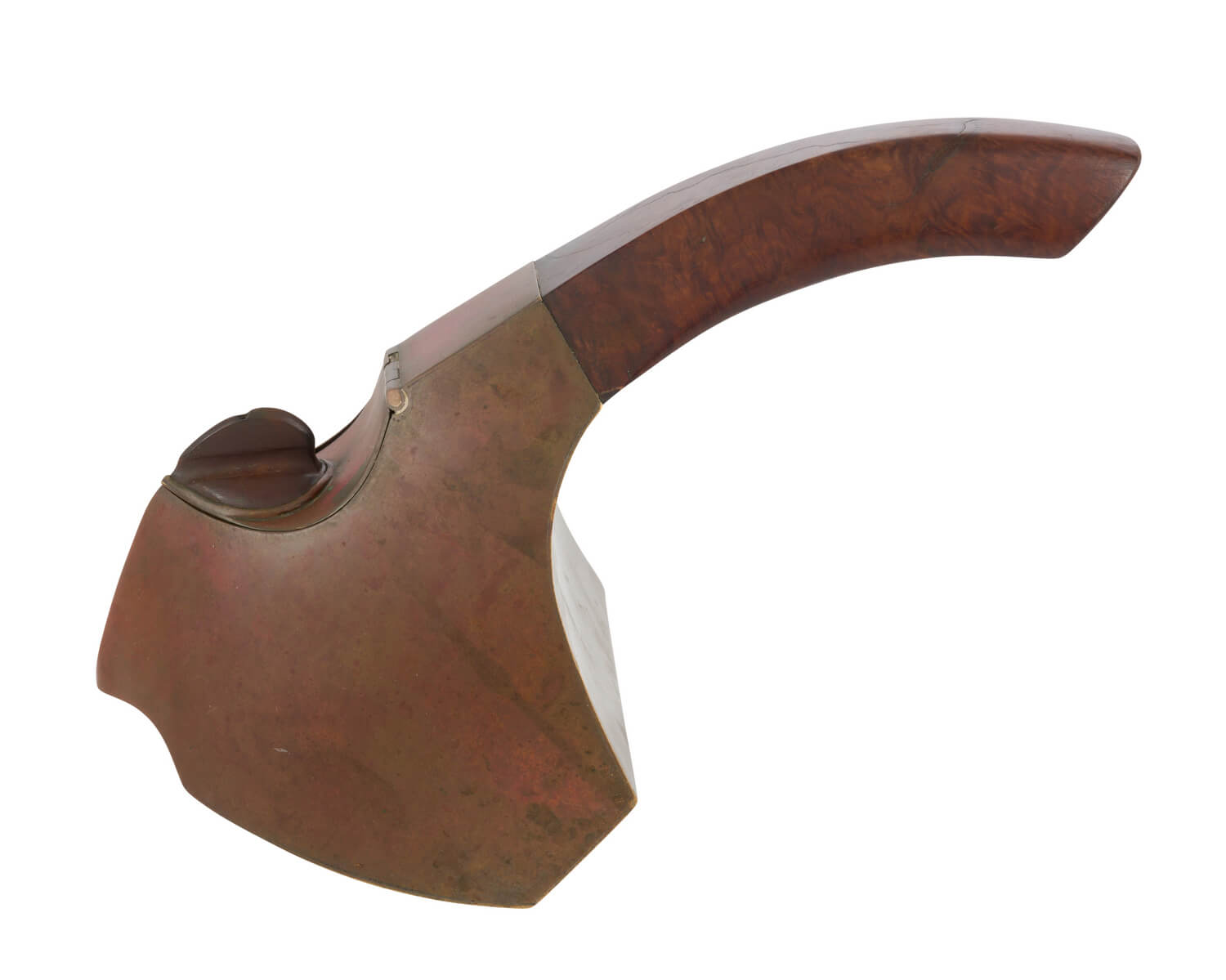 Metalwork teapot