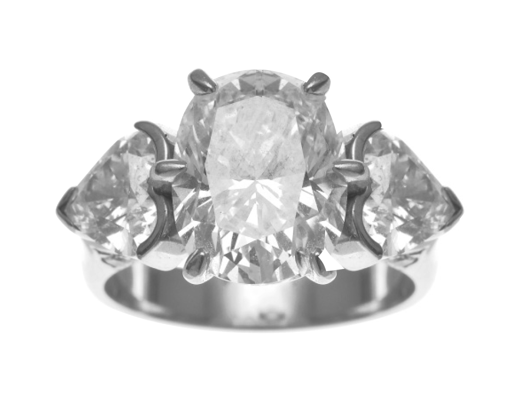 Oval Cut Diamonds. Fine Jewels. Leonard Joel Auctions
