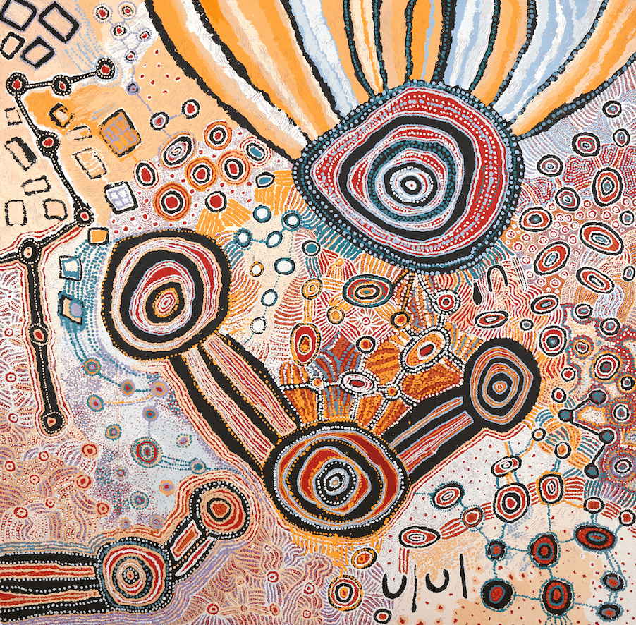 Indigenous Art. WATARRU COLLABORATIVE. Leonard Joel Auctions