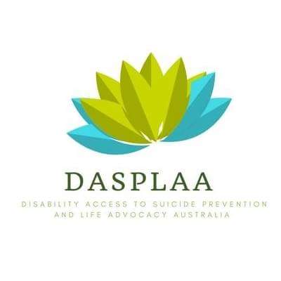 Disability Access to Suicide Prevention and Life Advocacy Australia (DASPLAA) logo