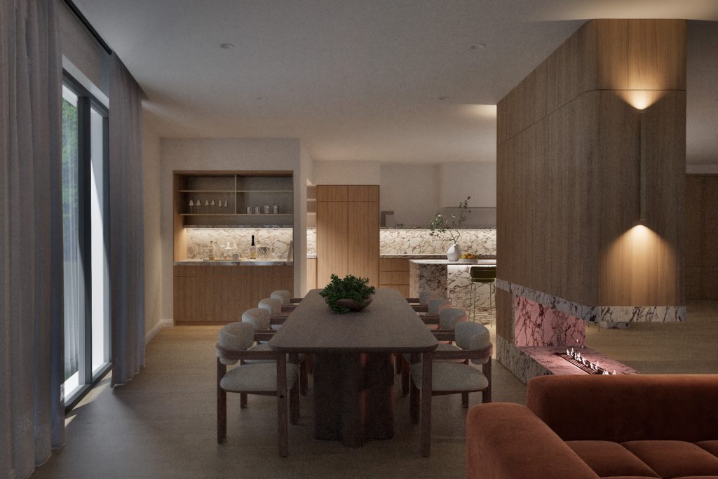 VELUX VR interior design render in Mediterranean