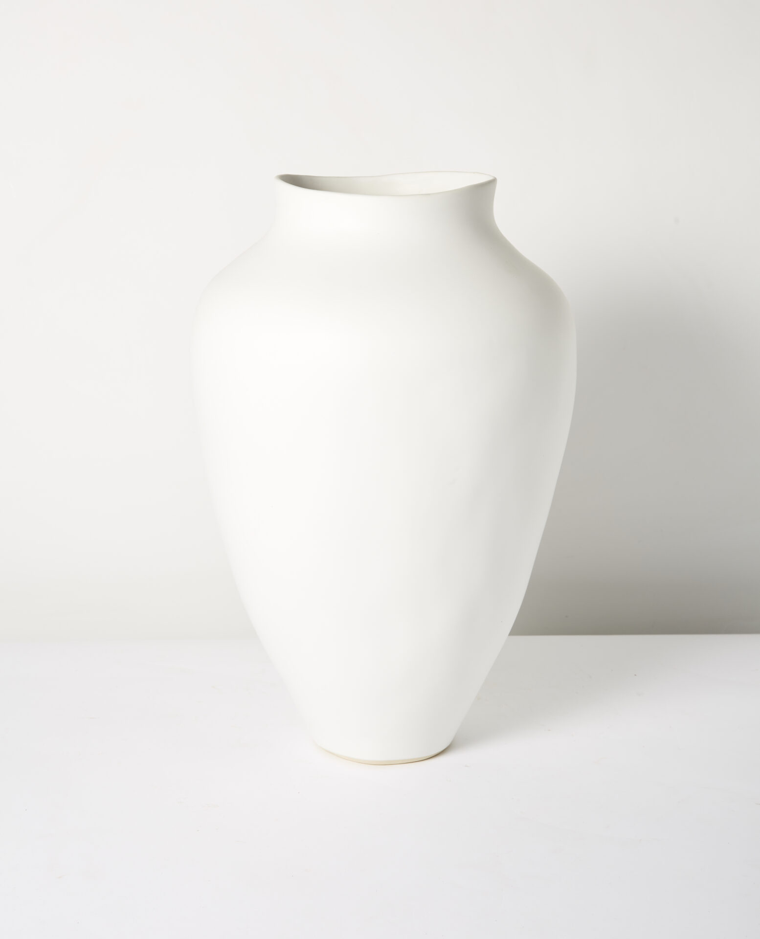 Vase Gaia White Large 17x13cm - Papaya main image 1