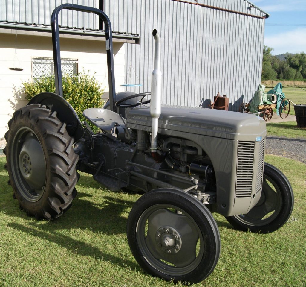 Grey Fergie Restored Tractor