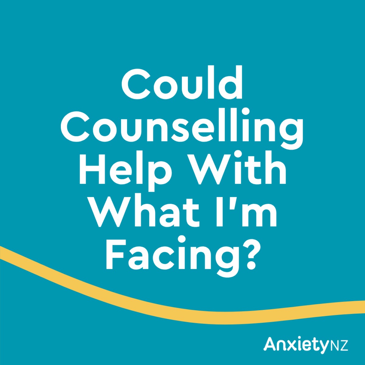 Could Counselling Help With What I'm Facing?
