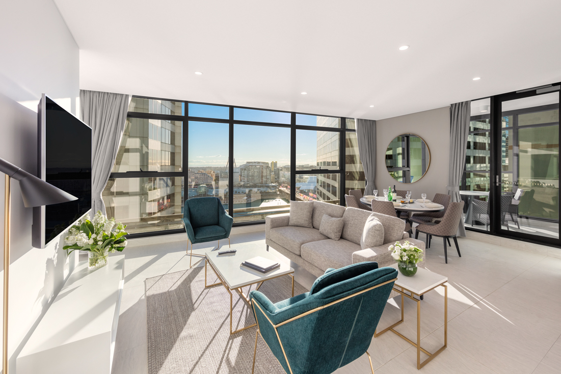 3 Bedroom Darling Suite, Sussex Street Meriton Suites
