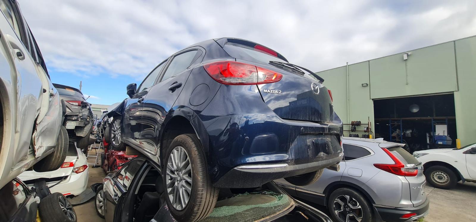 View Auto part Right Front Lower Control Arm Mazda 2 2022