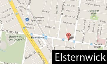 Elsternwick elsternwick map