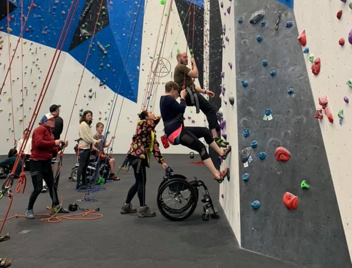 Adaptive Climbing Victoria utilises Vicsport’s Innovation Lab — Vicsport