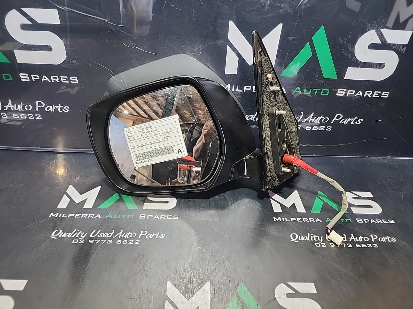 2010 Toyota Landcruiser Left Door Mirror View Auto part Left Door Mirror Toyota Landcruiser 2010