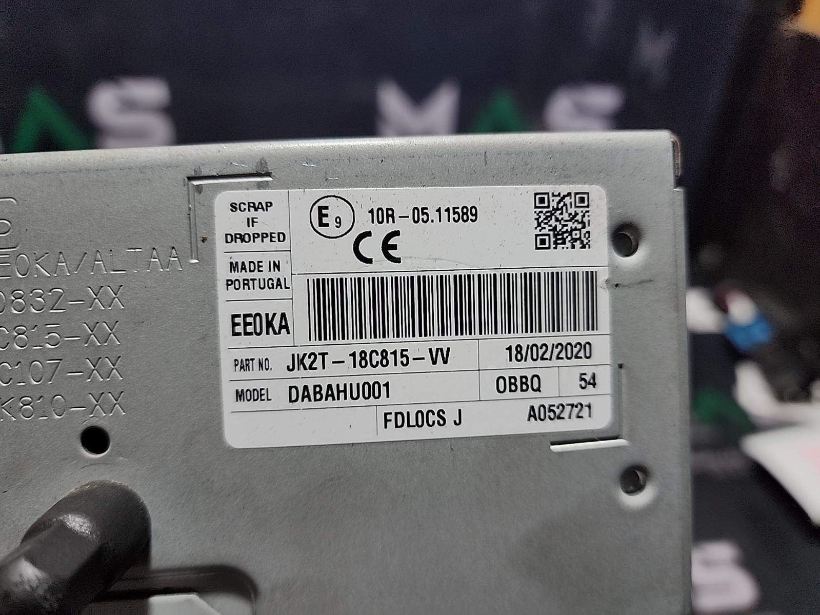 View Auto part Radio/Cd/Dvd/Sat/Tv Ford Transit 2020