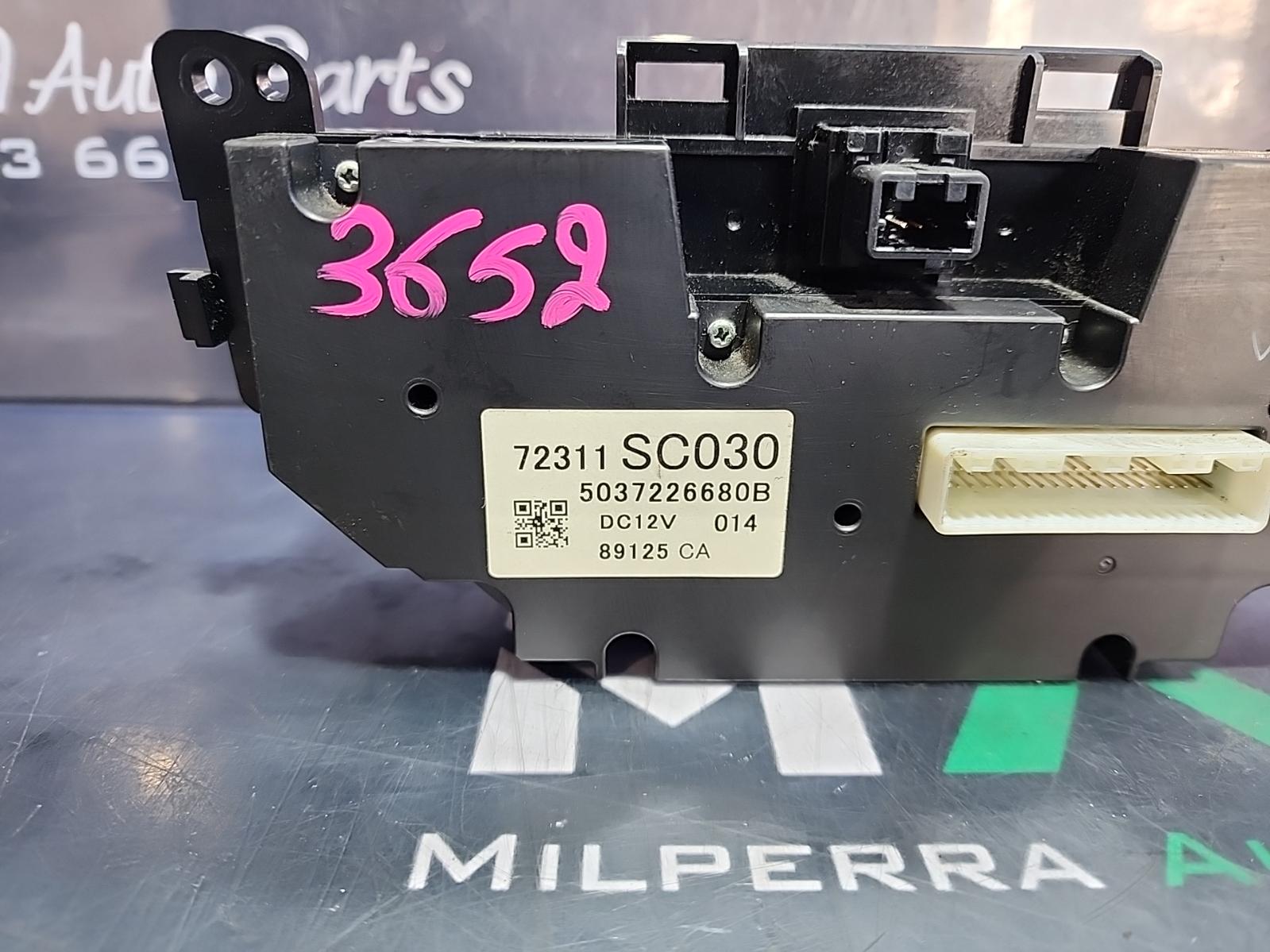 View Auto part Heater/Ac Controls Subaru Forester 2009